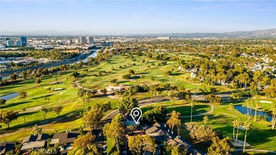 On a premium corner lot at the end of a quiet cul-de-sac, this on Rancho San Joaquin Golf Course in California - for sale on GolfHomes.com, golf home, golf lot