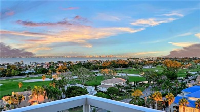 Perched atop the 11th floor, this penthouse residence at on Links on Longboat Golf Club in Florida - for sale on GolfHomes.com, golf home, golf lot