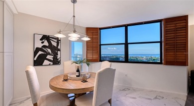 Perched atop the 11th floor, this penthouse residence at on Links on Longboat Golf Club in Florida - for sale on GolfHomes.com, golf home, golf lot