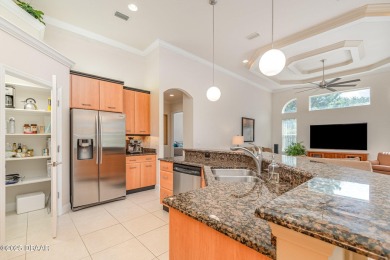 Welcome to this meticulously maintained custom home designed by on Halifax Plantation Golf Club in Florida - for sale on GolfHomes.com, golf home, golf lot