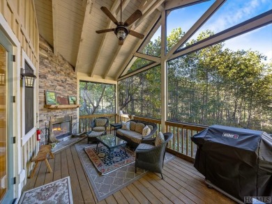 Looking for a move-in ready mountain home? This cottage is in on Bear Lake Golf Club in North Carolina - for sale on GolfHomes.com, golf home, golf lot