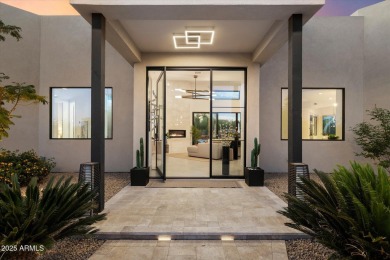 Discover Modern Desert Luxury, set on a private 1.52-ACRE on The Country Club At DC Ranch in Arizona - for sale on GolfHomes.com, golf home, golf lot