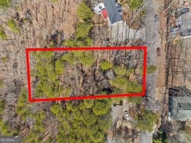 Perched among some of the highest elevations in Lake Arrowhead on The Highlands Course at Lake Arrowhead in Georgia - for sale on GolfHomes.com, golf home, golf lot