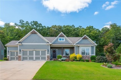 Peaceful living meets modern comfort in this stunning Canton on The Fairways at Laurel Canyon in Georgia - for sale on GolfHomes.com, golf home, golf lot