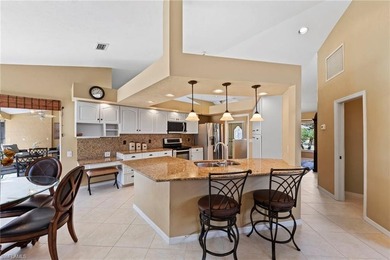 Welcome to this beautifully maintained home offering 2,399 on Spanish Wells Golf and Country Club in Florida - for sale on GolfHomes.com, golf home, golf lot