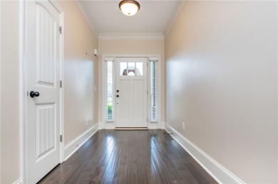 Peaceful living meets modern comfort in this stunning Canton on The Fairways at Laurel Canyon in Georgia - for sale on GolfHomes.com, golf home, golf lot
