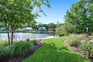 Incredible custom home on the water with bulkhead and boat slip on Hampton Hall Club in South Carolina - for sale on GolfHomes.com, golf home, golf lot