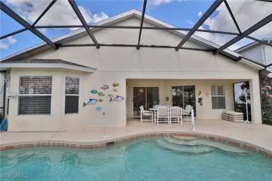 Outstanding lake and golf course views in this 4 bedroom pool on Stoneybrook Golf Club in Florida - for sale on GolfHomes.com, golf home, golf lot