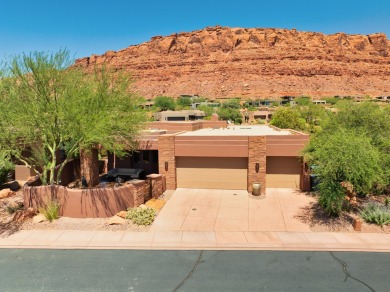 Southwestern desert masterpiece where you'll enjoy your very own on Entrada at Snow Canyon in Utah - for sale on GolfHomes.com, golf home, golf lot