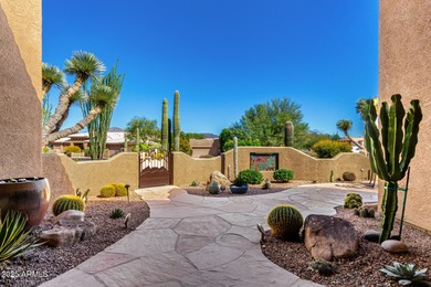 Exquisite Territorial home situated on the 13th hole of the on Tonto Verde Golf Club in Arizona - for sale on GolfHomes.com, golf home, golf lot