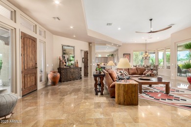 Exquisite Territorial home situated on the 13th hole of the on Tonto Verde Golf Club in Arizona - for sale on GolfHomes.com, golf home, golf lot