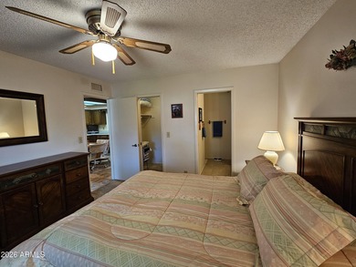 Get Your Winter Visit Started with this Furnished Two Bedroom on Sunland Village East Golf Course in Arizona - for sale on GolfHomes.com, golf home, golf lot