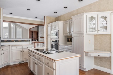 This sophisticated 5,700+ sq. ft. ranch in coveted Sycamore on Sycamore Hills Golf Club in Indiana - for sale on GolfHomes.com, golf home, golf lot