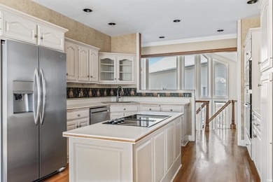 This sophisticated 5,700+ sq. ft. ranch in coveted Sycamore on Sycamore Hills Golf Club in Indiana - for sale on GolfHomes.com, golf home, golf lot