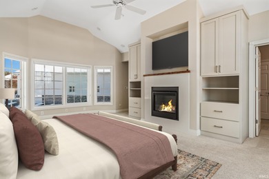 This sophisticated 5,700+ sq. ft. ranch in coveted Sycamore on Sycamore Hills Golf Club in Indiana - for sale on GolfHomes.com, golf home, golf lot