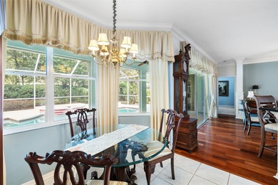 This beautiful home features many upgrades to include crown on River Hills Country Club in Florida - for sale on GolfHomes.com, golf home, golf lot