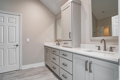 This sophisticated 5,700+ sq. ft. ranch in coveted Sycamore on Sycamore Hills Golf Club in Indiana - for sale on GolfHomes.com, golf home, golf lot