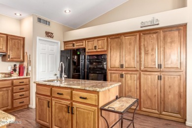 Highly Desirable Barcelona Model w/Casita & Golf Cart Garage in on Oakwood Golf Club  in Arizona - for sale on GolfHomes.com, golf home, golf lot
