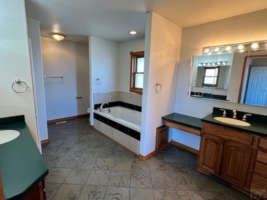 Incredible views of Lake Beckwith from the deck of this spacious on Hollydot Golf Course in Colorado - for sale on GolfHomes.com, golf home, golf lot