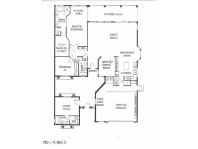 Highly Desirable Barcelona Model w/Casita & Golf Cart Garage in on Oakwood Golf Club  in Arizona - for sale on GolfHomes.com, golf home, golf lot