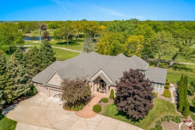 Custom Built Luxury Brick Mansion w Over 8,100 SqFt of Living on Tuckaway Country Club in Wisconsin - for sale on GolfHomes.com, golf home, golf lot