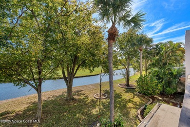 Spectacular lake, golf course, and tree-lined views! A welcoming on Suntree Country Club in Florida - for sale on GolfHomes.com, golf home, golf lot