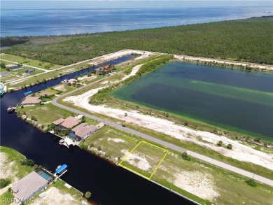 DIRECT GULF ACCESS lot with SEAWALL! This amazing location on Burnt Store Golf Club in Florida - for sale on GolfHomes.com, golf home, golf lot