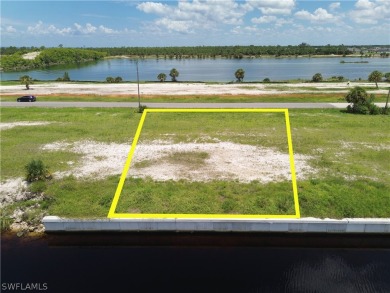 DIRECT GULF ACCESS lot with SEAWALL! This amazing location on Burnt Store Golf Club in Florida - for sale on GolfHomes.com, golf home, golf lot