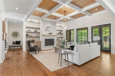 Recently completed, this residence quietly impresses with an on The Governors Towne Club in Georgia - for sale on GolfHomes.com, golf home, golf lot