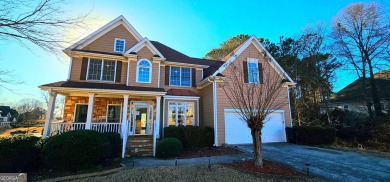 Home sweet Home on a beautiful, FINISHED DAYLIGHT BASEMENT! on Creekside Golf and Country Club in Georgia - for sale on GolfHomes.com, golf home, golf lot