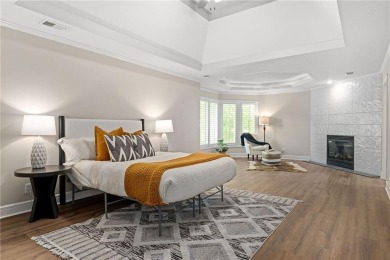 Discover refined elegance in this fully remodeled 5-bedroom,4.5 on Ironhorse Golf Club in Kansas - for sale on GolfHomes.com, golf home, golf lot