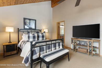 Spacious residence bordering the #7 hole at Cedar Creek Golf on  in Wyoming - for sale on GolfHomes.com, golf home, golf lot