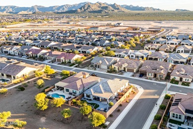 Experience luxury living and unforgettable Arizona evenings in on Copper Canyon Golf Club in Arizona - for sale on GolfHomes.com, golf home, golf lot