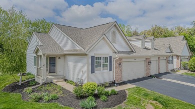 Absolutely beautiful Woodland Green end unit ranch with sunny on Fox Lake Country Club, Inc. in Illinois - for sale on GolfHomes.com, golf home, golf lot