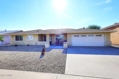 Gorgeous home located on the 8th tee box of Willowbrook Golf on Sun City-Willow Creek / Willow Brook  in Arizona - for sale on GolfHomes.com, golf home, golf lot