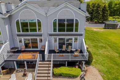 Stunning End-Unit Condo on Lake Lancer -- A Rare Lakeside Gem on Lakeside Golf Course in Michigan - for sale on GolfHomes.com, golf home, golf lot