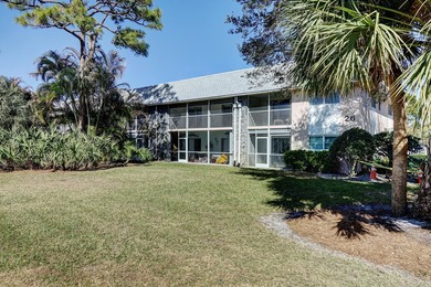 Freshly painted 2/1.5 second floor condo in the 55+ community of on The Little Club in Florida - for sale on GolfHomes.com, golf home, golf lot