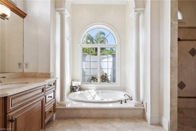 Luxury living at its finest! This impeccably maintained Abaco on Shadow Wood Country Club in Florida - for sale on GolfHomes.com, golf home, golf lot