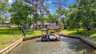 Welcome to Your Exquisite Lakeside Retreat on Lake Palestine! on Eagles Bluff Golf Course in Texas - for sale on GolfHomes.com, golf home, golf lot