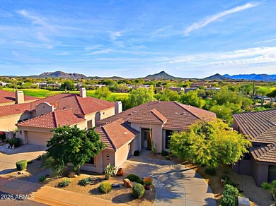 This stunning Edmunds home sits on a superior south facing golf on Legend Trail Golf Club in Arizona - for sale on GolfHomes.com, golf home, golf lot