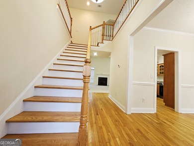 Welcome home to this beautifully maintained townhome nestled on on Barrington Hall Golf Course in Georgia - for sale on GolfHomes.com, golf home, golf lot