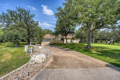 Beautiful one-story custom home sitting on a very private lot on Slick Rock Golf Course - Horseshoe Bay in Texas - for sale on GolfHomes.com, golf home, golf lot
