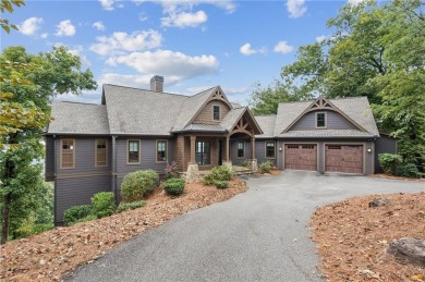 Perched above the clouds in Big Canoe's prestigious Ridgeview on Big Canoe Golf Club - Cherokee in Georgia - for sale on GolfHomes.com, golf home, golf lot