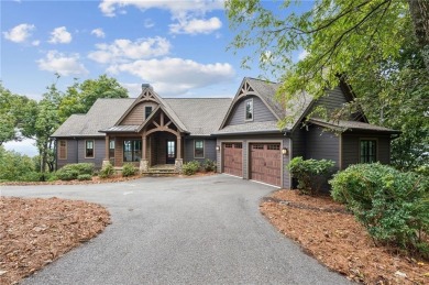 Perched above the clouds in Big Canoe's prestigious Ridgeview on Big Canoe Golf Club - Cherokee in Georgia - for sale on GolfHomes.com, golf home, golf lot