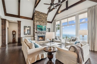 Perched above the clouds in Big Canoe's prestigious Ridgeview on Big Canoe Golf Club - Cherokee in Georgia - for sale on GolfHomes.com, golf home, golf lot