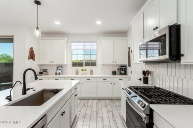 Estrella Mountain Ranch Smart Home built in 2024- shows like a on Estrella Mountain Ranch Golf Course in Arizona - for sale on GolfHomes.com, golf home, golf lot