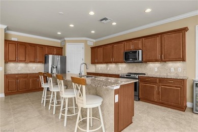 Discover one of the best views in Del Webb Naples at this on Panther Run Golf Club in Florida - for sale on GolfHomes.com, golf home, golf lot