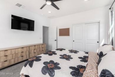 Estrella Mountain Ranch Smart Home built in 2024- shows like a on Estrella Mountain Ranch Golf Course in Arizona - for sale on GolfHomes.com, golf home, golf lot