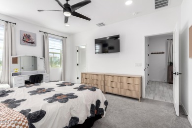 Estrella Mountain Ranch Smart Home built in 2024- shows like a on Estrella Mountain Ranch Golf Course in Arizona - for sale on GolfHomes.com, golf home, golf lot