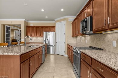 Discover one of the best views in Del Webb Naples at this on Panther Run Golf Club in Florida - for sale on GolfHomes.com, golf home, golf lot